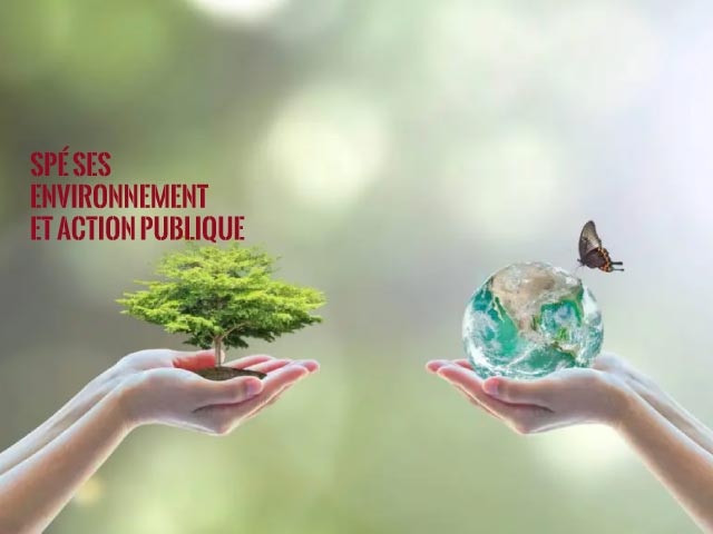 Bac Spécialité Sciences économiques et sociales - Environnement et action publique