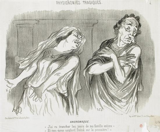Le monologue d'Hermione dans Andromaque (acte 5 scène 1) de Racine - analyse et exemples de commentaires