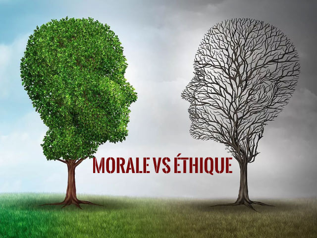 La morale et l'éthique