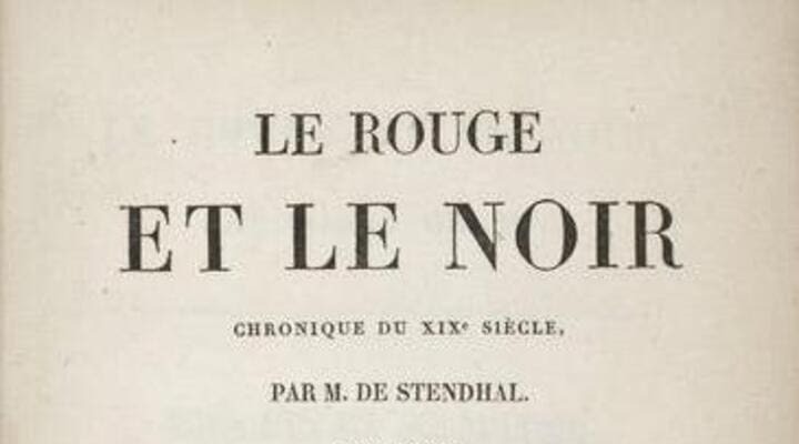 Exemples de sujets de dissertation sur Le Rouge et le Noir de Stendhal