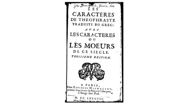 Les Caractères