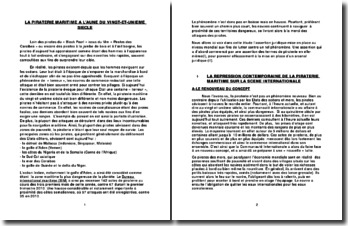 dissertation sur la piraterie maritime dissertation sur la piraterie maritime