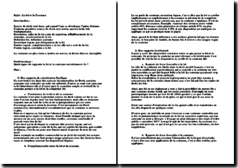 Coutume internationale - Mots | Etudier