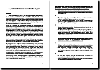 Dissertation sociologie du genre