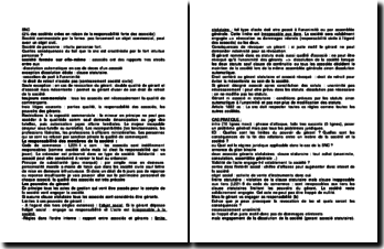 La société en nom collectif (SNC)