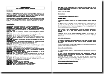 Texte Dom Juan Acte 3 Scene 1  Exemple de Texte