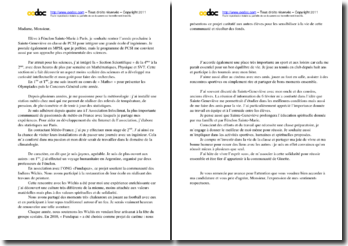 Exemple De Lettre De Motivation Cpge  Le Meilleur Exemple