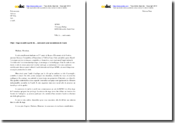 Lettre De Motivation Stage Cabinet Dexpertise Comptable  Exemple de Lettre