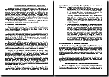dissertation faute responsabilit fait personnel